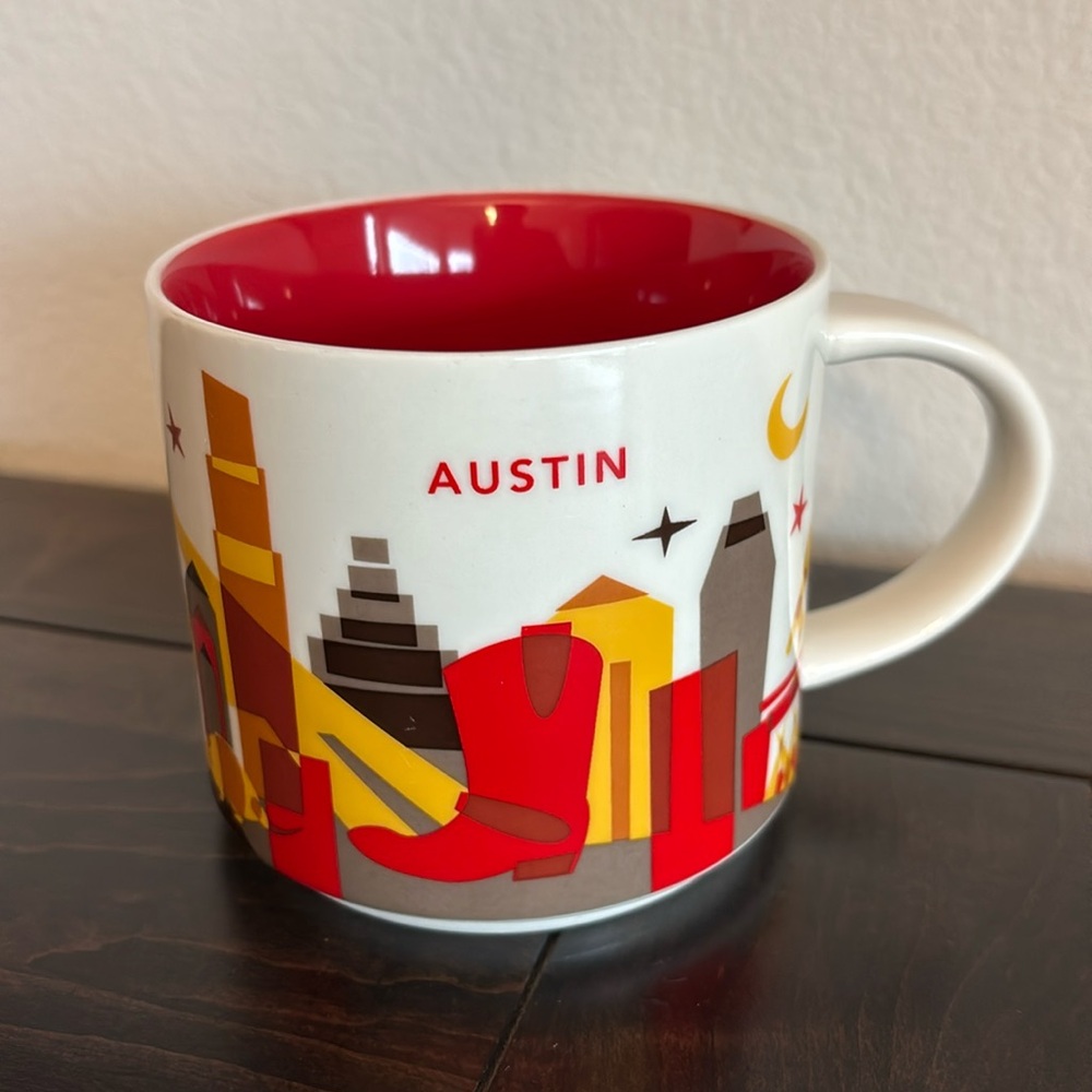 Starbucks Austin, TX You Are Here Series Coffee Mug
